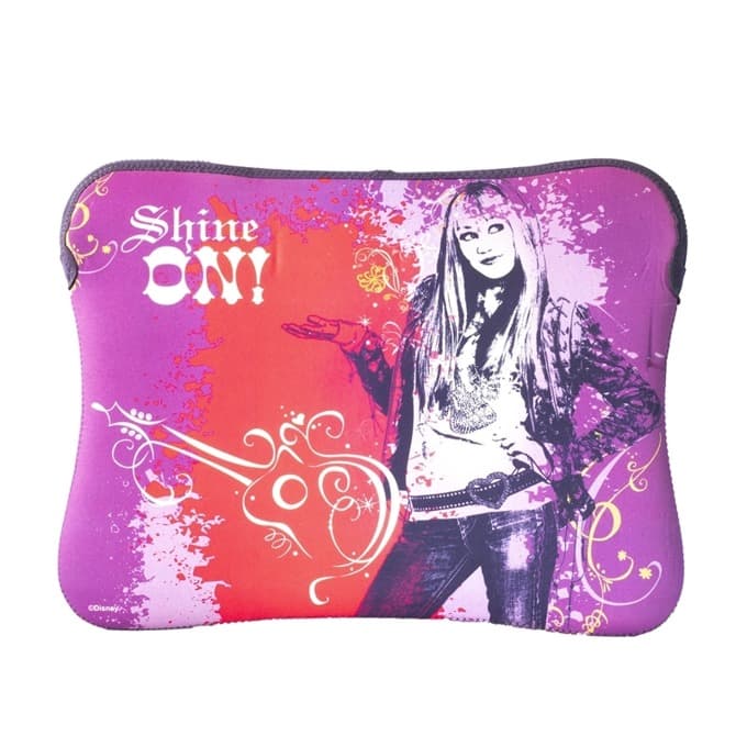 Калъф за лаптоп Disney Hannah Montana LB3040, до 15.4" (39.11 cm), тип "джоб", лилава