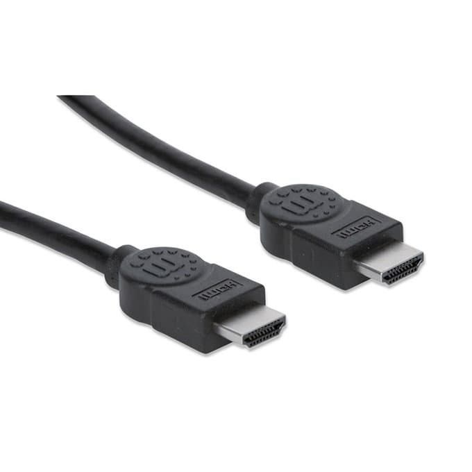 Кабел Manhattan, от HDMI(м) към HDMI(м), 15m, черен