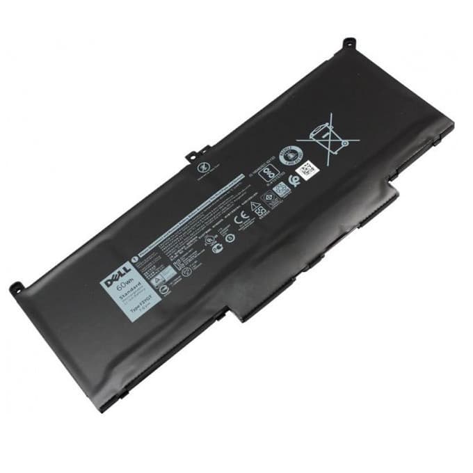 Батерия (заместител) за лаптоп Dell, съвместима с DELL Latitude series, 4-cell, 7.6V, 7800mAh