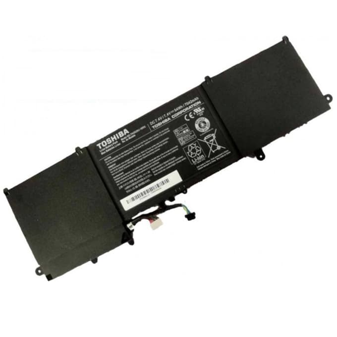 Батерия (оригинална) за лаптоп Toshiba, съвместима с TOSHIBA Satellite U845, 7.4V, 7042mAh
