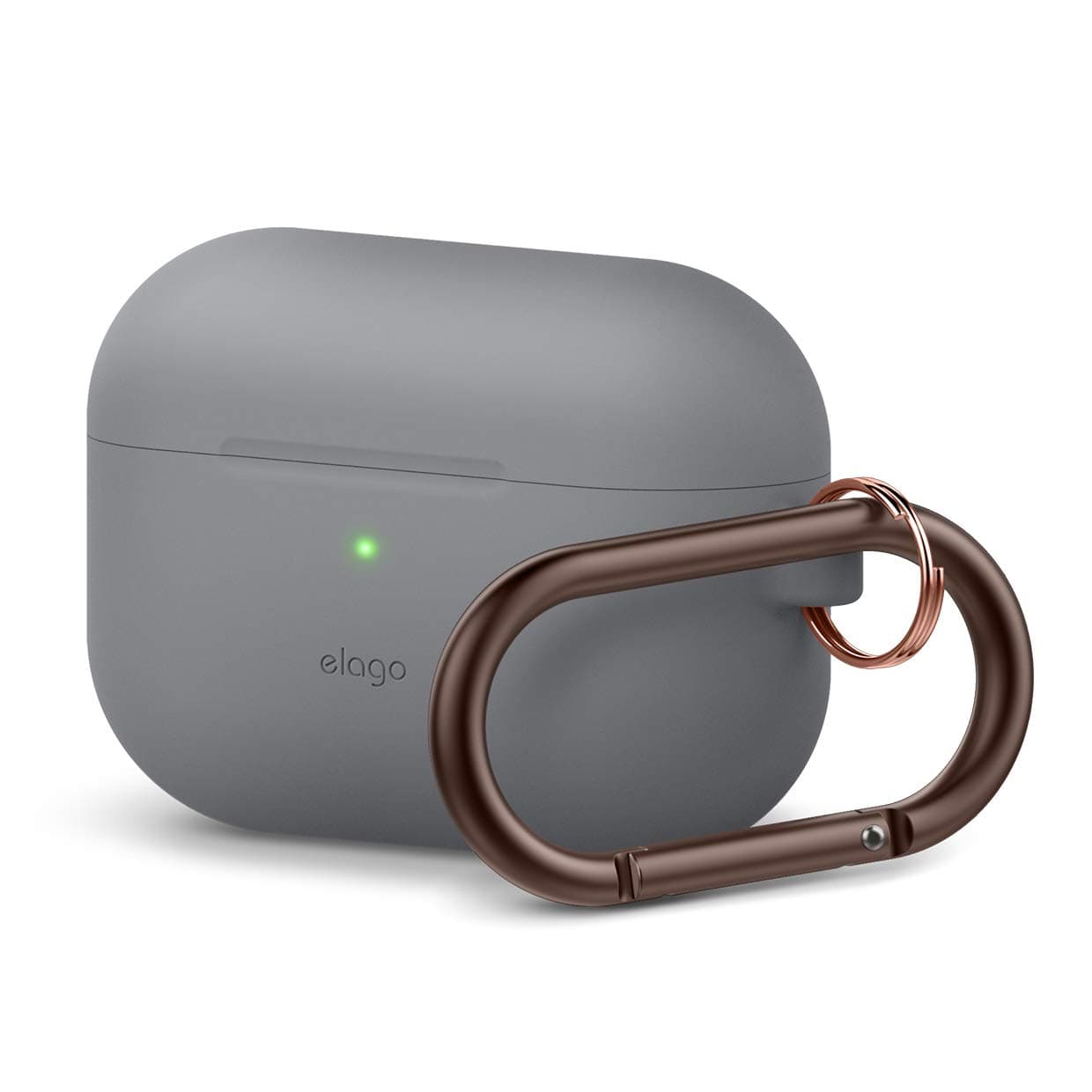 Защитен калъф Elago Hang Silicone Case за Apple Airpods Pro, сив