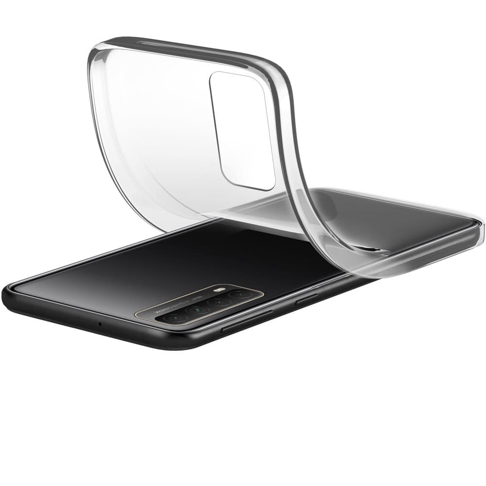 Калъф за Huawei P Smart 2012, силиконов, Cellularline Soft, прозрачен