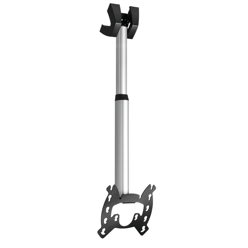 Стойка за екран Vogels PFC 555, за таван, за екрани от 19" до 43", VESA до 200x200, до 20кг, ръчно регулируема височина, сребриста
