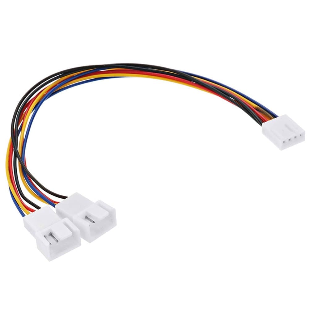 Захранващ кабел 18320, от 4-pin към 2x 4-pin, 0.3m