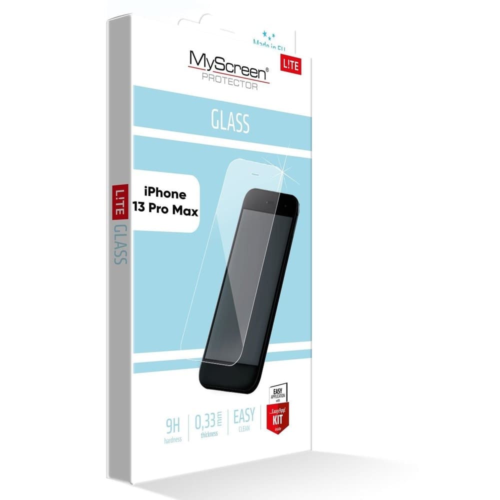 Протектор от закалено стъкло /Tempered Glass/ MyScreen Protector Lite Glass Edge Full, за iPhone 13 Pro Max