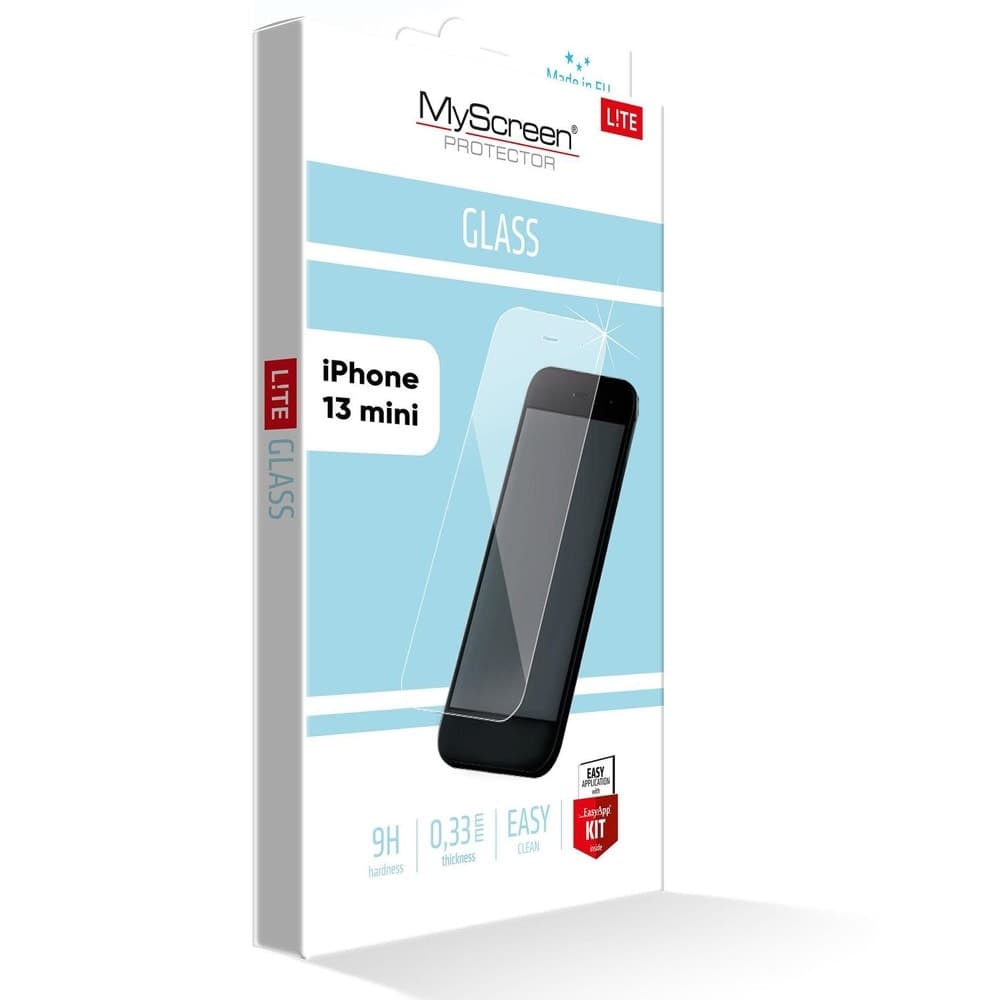 Протектор от закалено стъкло /Tempered Glass/ MyScreen Protector Lite Glass Edge Full, за iPhone 13 Mini