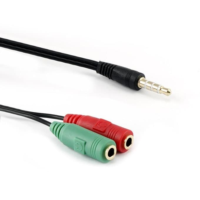 Адаптер SBOX 35M-2X35F, от AUX(м) към 2x AUX(ж), 0.2m, черен