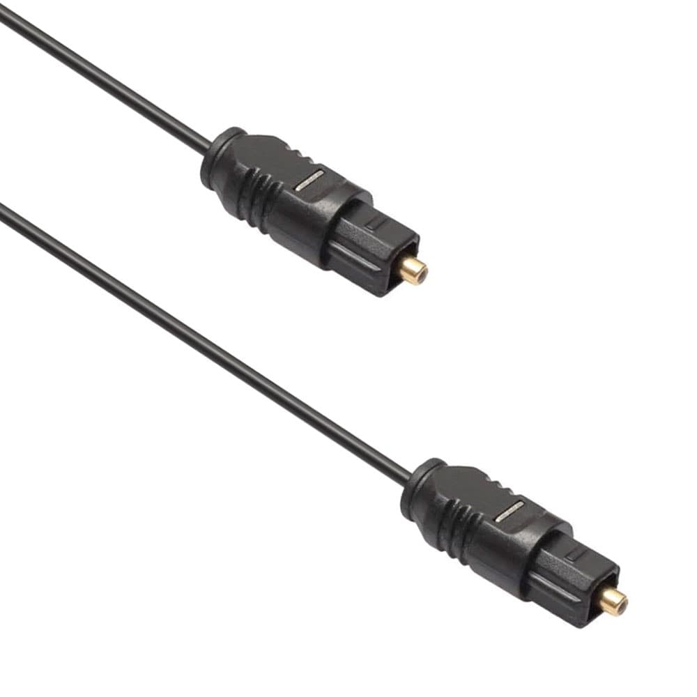 Оптичен кабел DeTech 18358, от Toslink(м) към Toslink(м), 20m, черен
