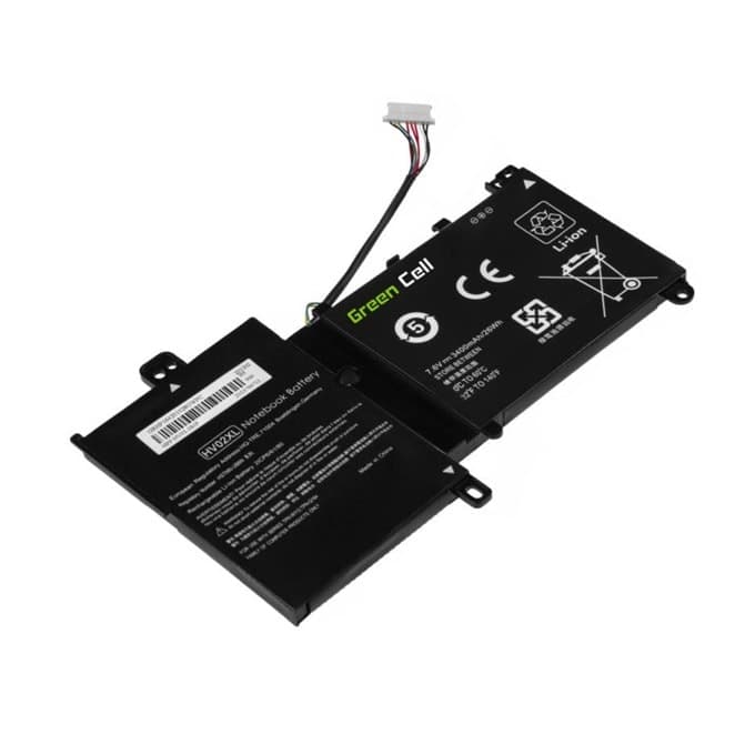 Батерия (заместител) за лаптоп HP ENVY X360 11 HV02XL, 7.6V, 26Wh - 32Wh
