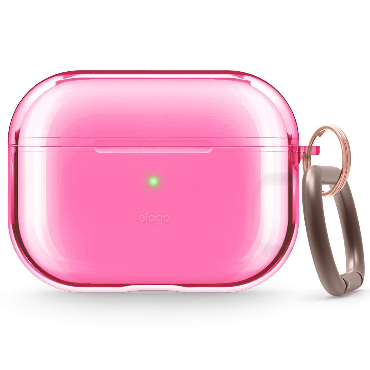 Защитен калъф Elago TPU Hang Case за Apple Airpods Pro, розов