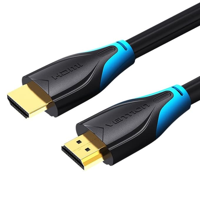 Кабел Vention AACBL, от HDMI(м) към HDMI(м), 10м, черен, 4K 2160p@60FPS, 18 Gb/s, позлатени конектори