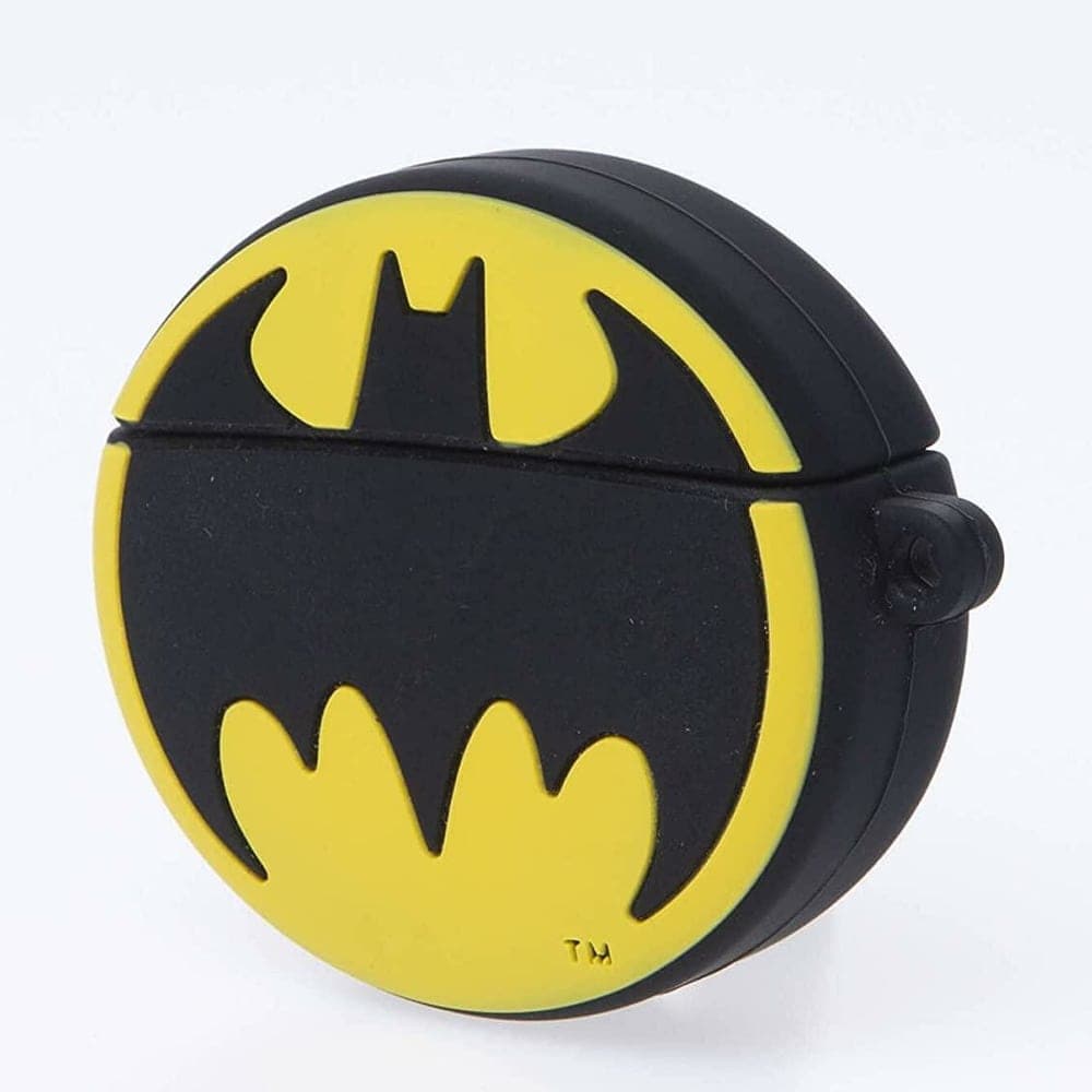 Слушалки Batman, безжични, Bluetooth, микрофон, до 6 часа време на работа, кейс, Google асистент, черно-жълти
