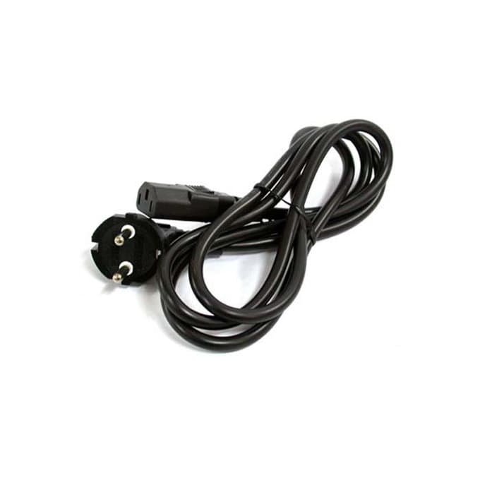 Захранващ кабел тип C13 Outlet, 1.2m, черен