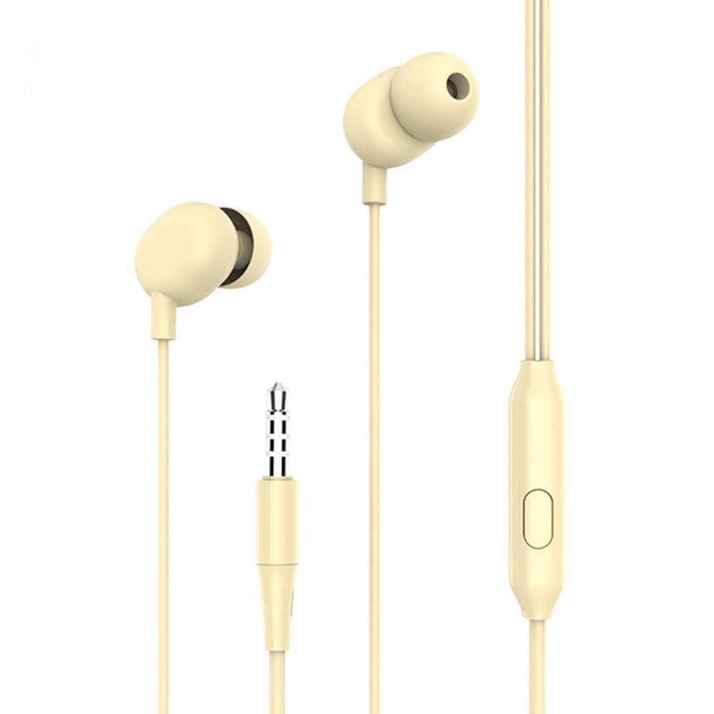 Слушалки Yookie YK1110, микрофон, Jack 3.5mm, 1.2m, различни цветове
