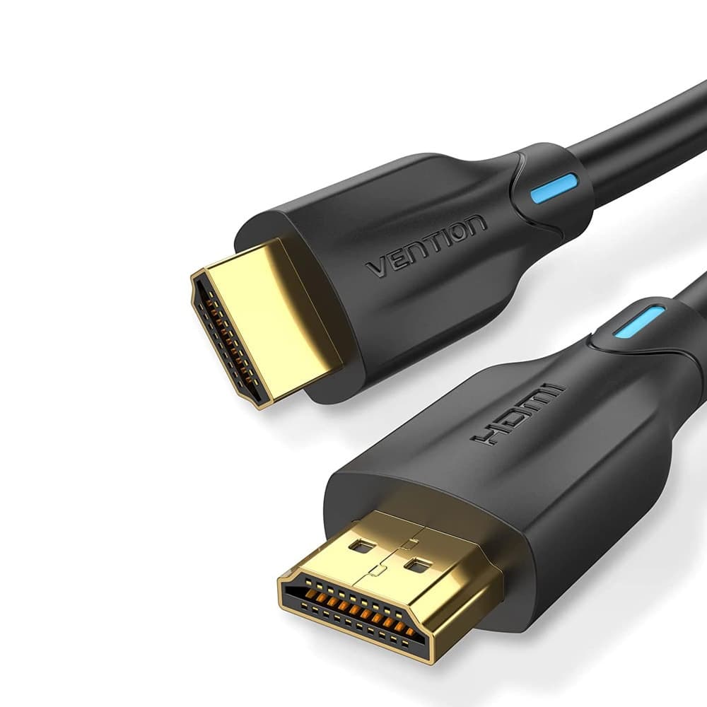 Кабел Vention AANBJ, от HDMI 2.1(м) към HDMI 2.1(м), 5m, dynamic HDR, черен