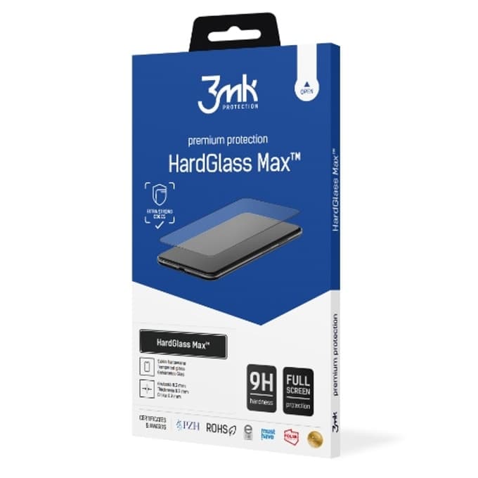 Протектор от закалено стъкло /Tempered Glass/ 3MK HardGlass Max за Apple iPhone 14 Pro Max, 9H твърдост, privacy