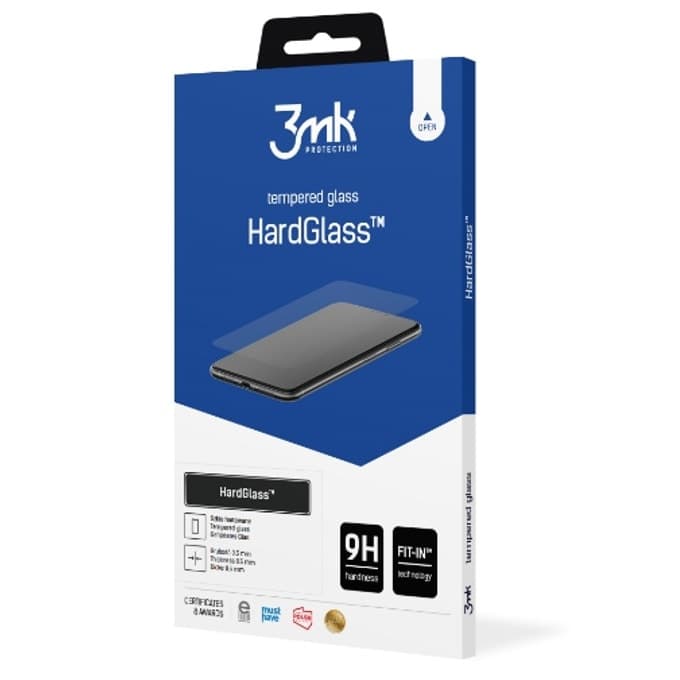 Протектор от закалено стъкло /Tempered Glass/ 3MK HardGlass за Apple iPhone 13 Pro Max/14 Plus, 9H твърдост