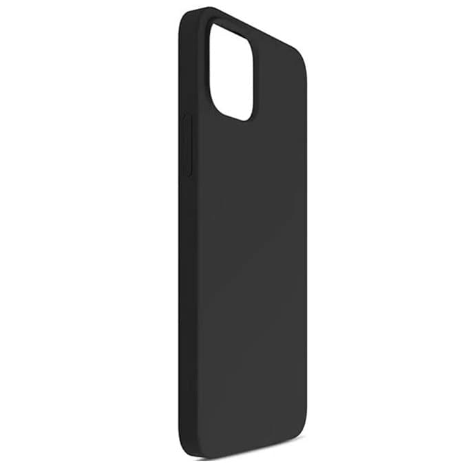 Калъф за Apple iPhone 15 Pro Max, силиконов, 3MK Hardy Case, черен