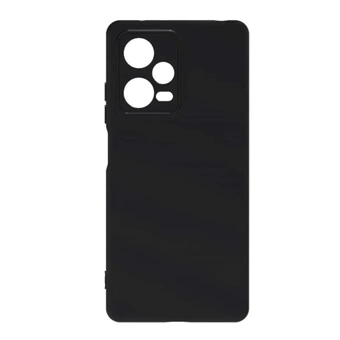 Калъф за Xiaomi Redmi Note 12 Pro, термополиуретанов, 3MK Matt Case, удароустойчив, черен