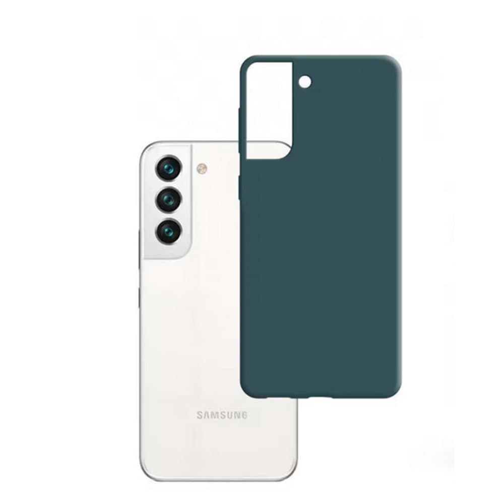 Калъф за Samsung Galaxy S23 Plus, термополиуретанов, 3MK Matt Case, удароустойчив, зелен