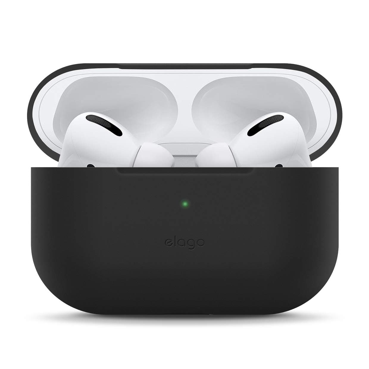 Защитен калъф Elago Skinny Silicone Case за Apple Airpods / Apple Airpods 2, черен