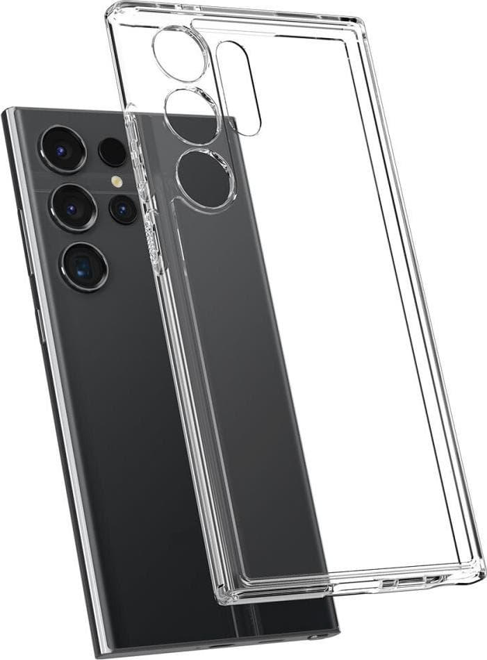 Хибриден кейс с висока степен на защита за Samsung Galaxy S24 Ultra - Spigen Ultra Hybrid Case (прозрачен)
