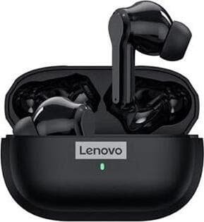 Безжични блутут слушалки със зареждащ кейс - Lenovo LP1S ANC TWS Earphones (черен)