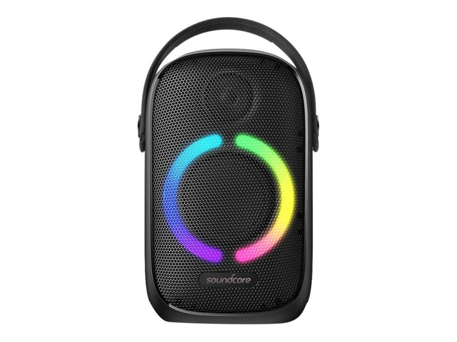 Безжичен водоустойчив спийкър с микрофон (черен) - Anker SoundCore Rave Neo Bluetooth Speaker 50W