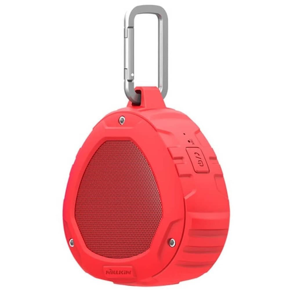 Безжичен водо и удароустойчв Bluetooth спийкър с микрофон - Nillkin S1 PlayVox Wireless Speaker (червен)