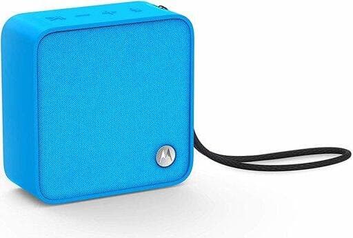 Портативен безжичен блутут спийкър за мобилни устройства - Motorola Sonic Boost Bluetooth Speaker 6W (син)