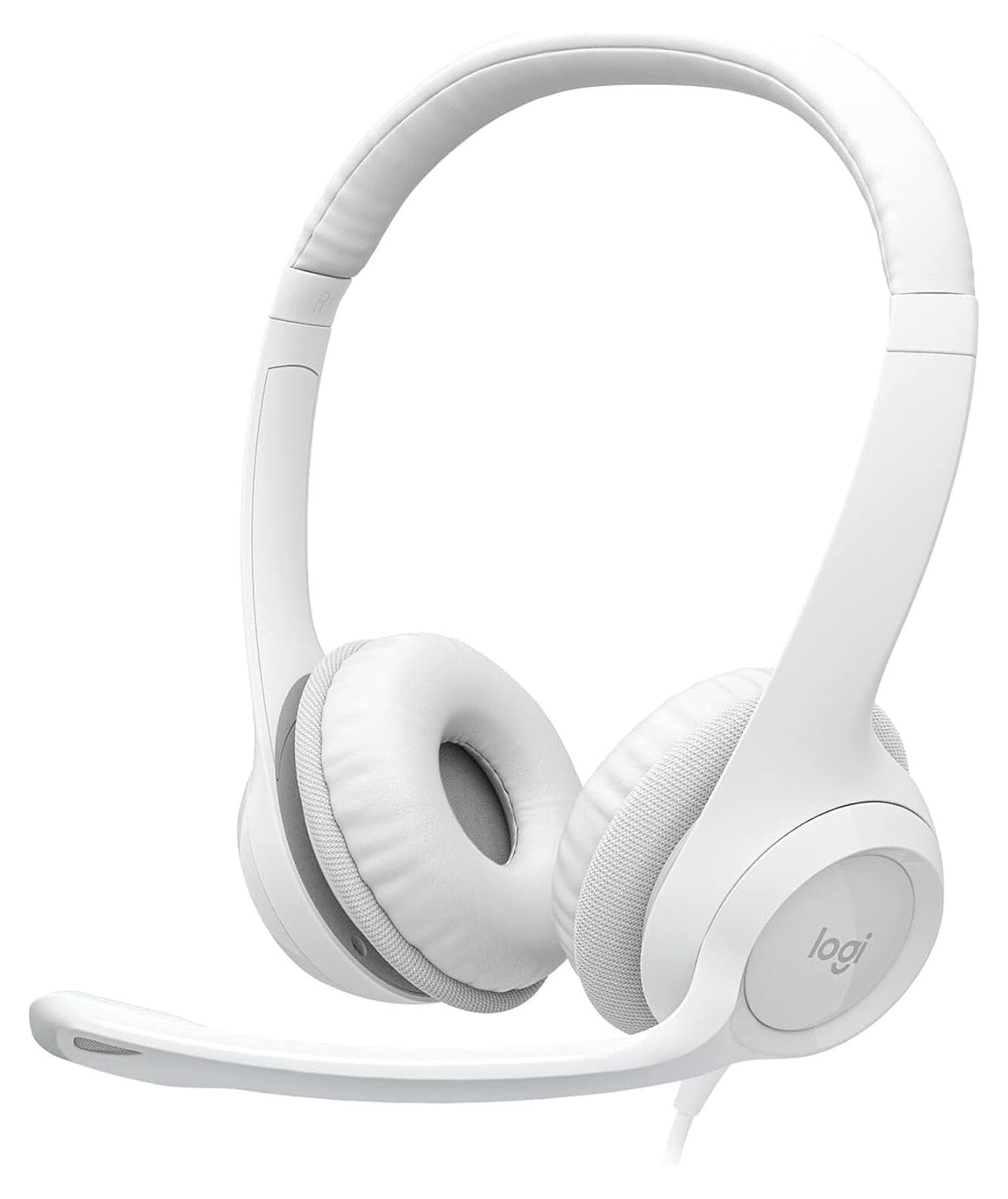 Logitech H390 USB Computer Headset - OFF-WHITE - USB - N/A - EMEA-914