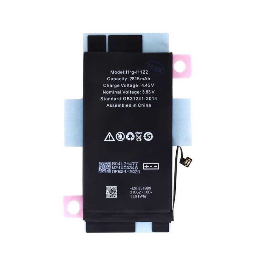 Качествена резервна батерия за iPhone 12, iPhone 12 Pro (3.83V, 2815mAh) - BK OEM iPhone 12, iPhone 12 Pro Battery (bulk)