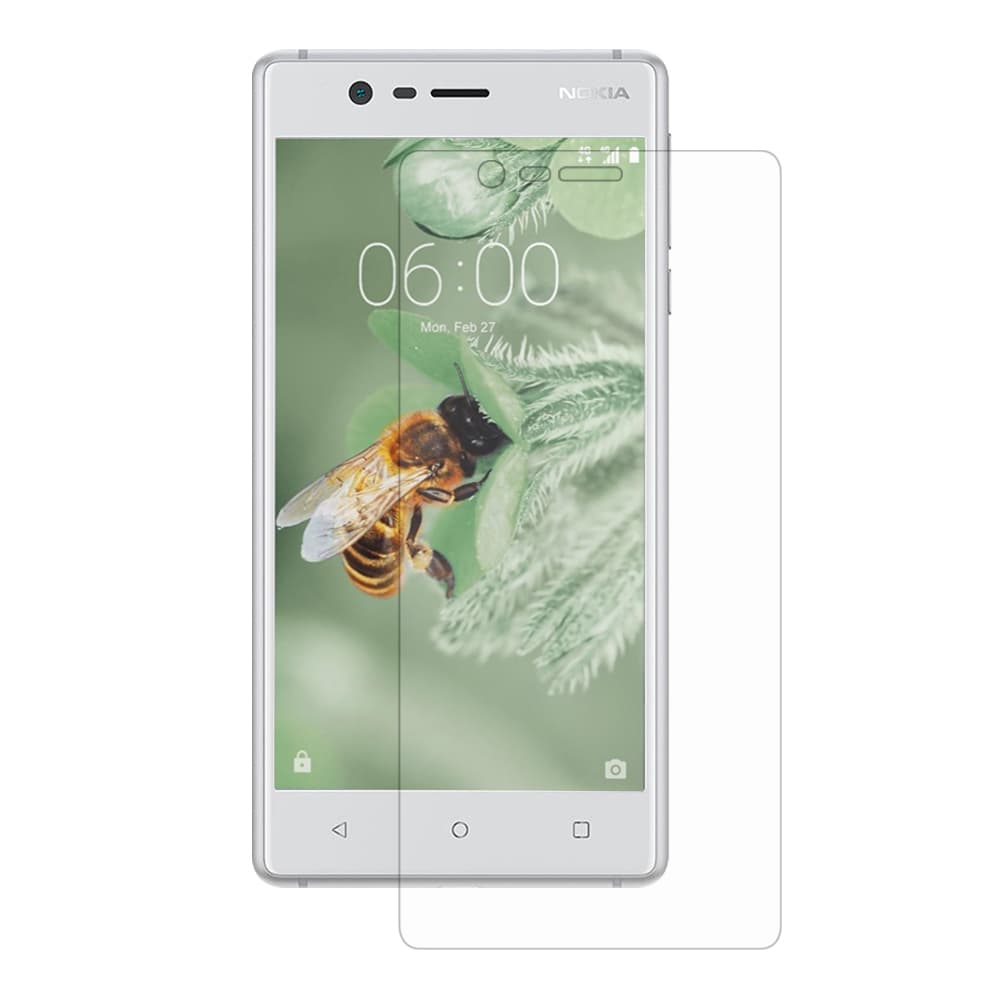 Калено стъклено защитно покритие за целия дисплея на Nokia 3 - Eiger 3D Glass Full Screen Tempered Glass (прозрачен)
