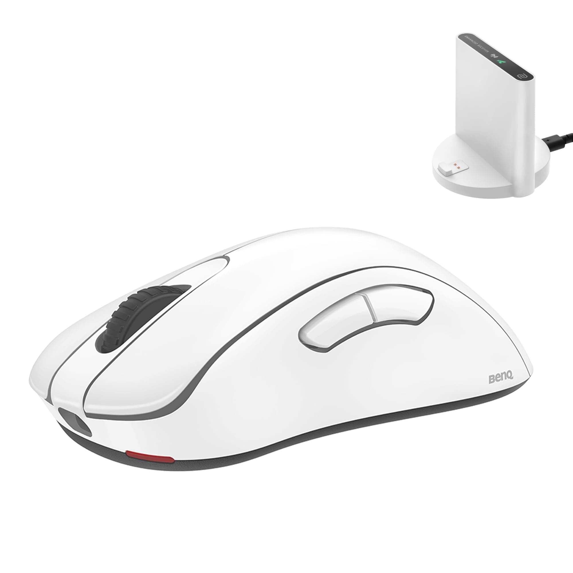 Геймърска безжична мишка ZOWIE EC3-DW 4K, Бяла