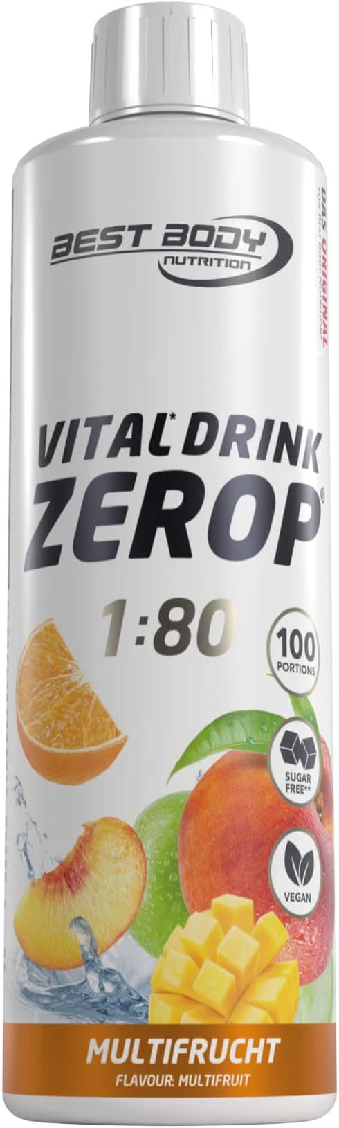 Освежаваща Напитка VITAL DRINK ZEROP® – Best Body Nutrition (500 мл)
