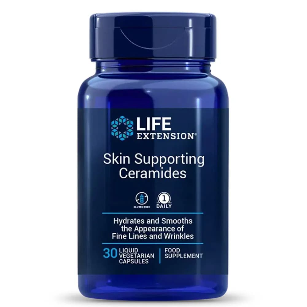 Серамиди (Ceramides) 350 mg – Life Extension (30 Течни капсули)