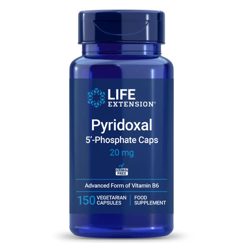 Пиридоксал 5-Фосфат 20 mg – Life Extension (150 капс)