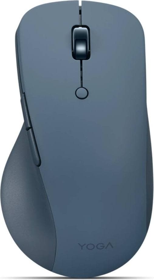 Мишка Lenovo Yoga Pro, оптична (2400 dpi), безжична, Bluetooth, синя, 6 бутона