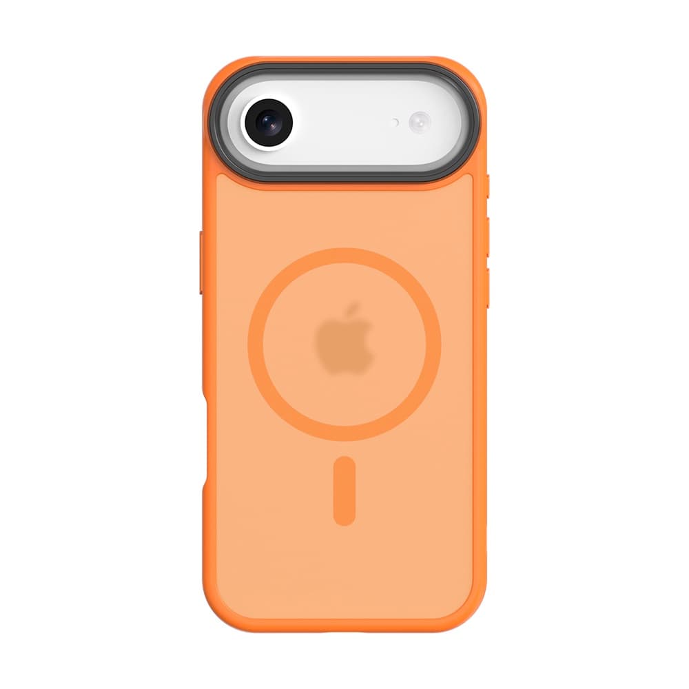Хибриден удароустойчив кейс с MagSafe за iPhone 17 Air - Tactical MagForce Hyperstealth Cover (оранжев)