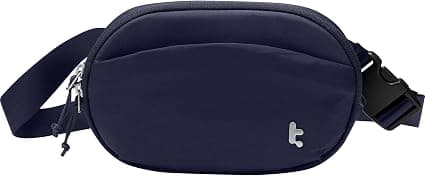 Стилна чанта с презрамка за смартфони и други дребни вещи - Tomtoc Ultimate Shoulder Sling Backpack (син)