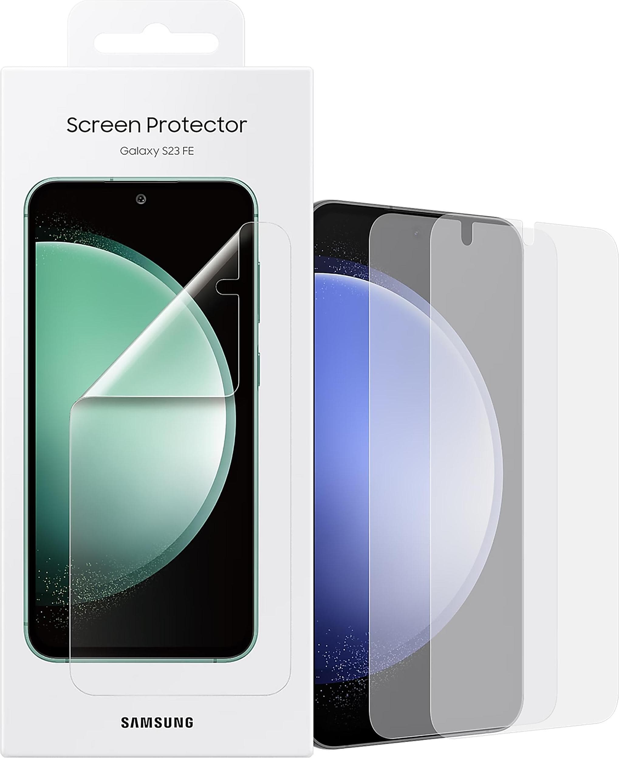 Оригинално защитно покритие за дисплея на Samsung Galaxy S23 FE (2 броя) - Samsung Screen Protector EF-US711CTEGWW (прозрачно)