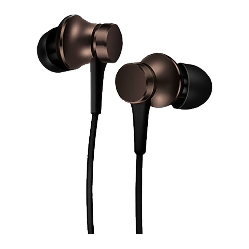 Оригинални слушалки с микрофон и управление на звука (сив) - Xiaomi Original Stereo Headset 3.5 mm (bulk)
