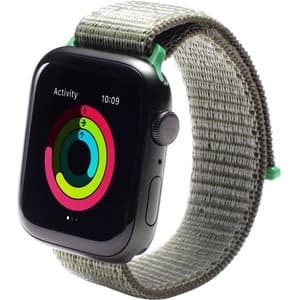 Текстилна каишка за Apple Watch 42мм, 44мм, 45мм, 46мм, Ultra, Ultra 2 49мм - Zagg Gear4 Nylon Sport Watch Band (зелен)