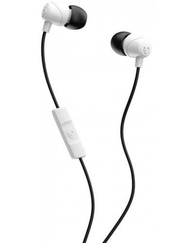 Слушалки с микрофон за iPhone и мобилни телефони - Skullcandy JIB Microphone (бял)