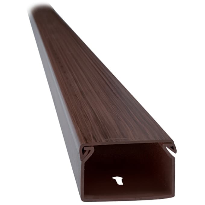 Кабелен канал Elmark EM5622525DW, широчина 25 mm, височина 25 mm, дължина 2000 mm, пластмасов, кафяв