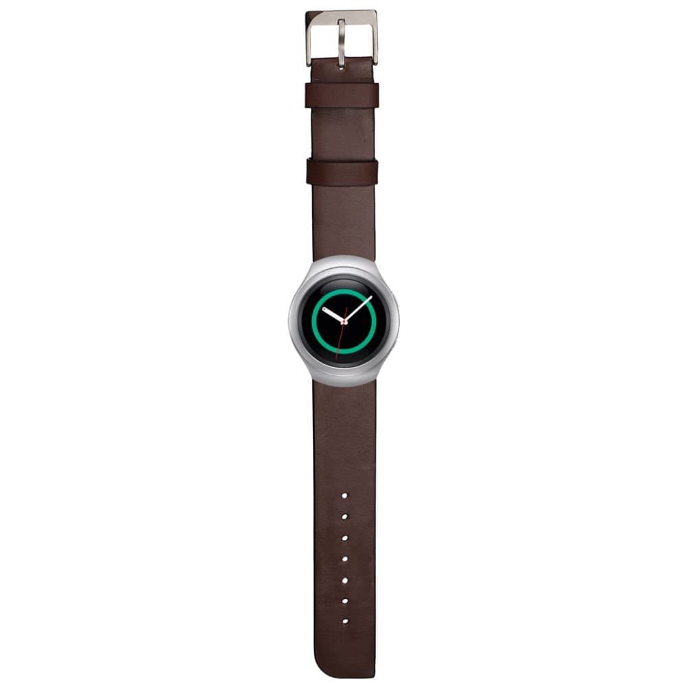 Кожена (естествена кожа) каишка за Samsung Gear S2 - CaseMate Signature Leather Strap (кафява)