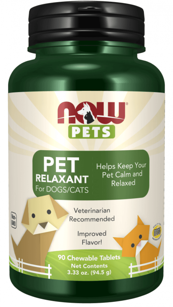 Now Pets - Pet Relaxant - 90 Chewable Tablets