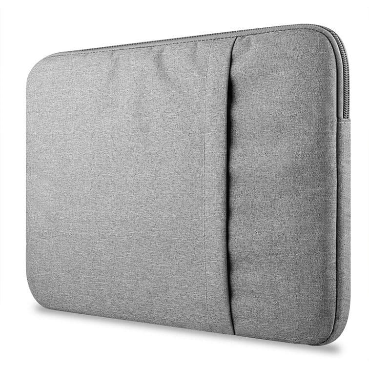 Неопренов калъф за MacBook Air 13, MacBook Pro 13, MacBook Pro 14 и лаптопи до 14 инча - Tech-Protect Laptop Sleeve (светлосив)