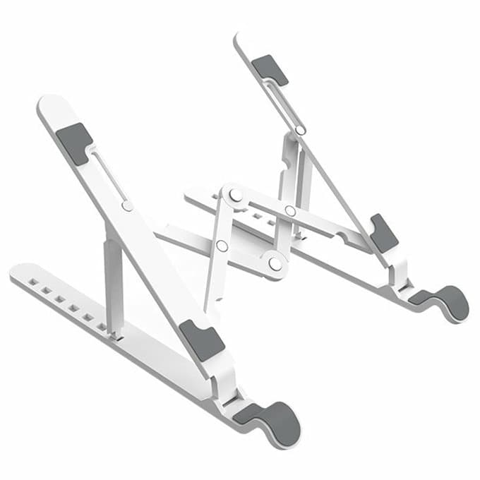 Поставка за лаптоп Orico PFB-A23-WH, до 15.6" (39.62 cm), 40кг. товароносимост, бяла