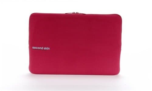 Неопренов калъф за MacBook Pro 17 инча - Tucano Second Skin Microfiber (червен)